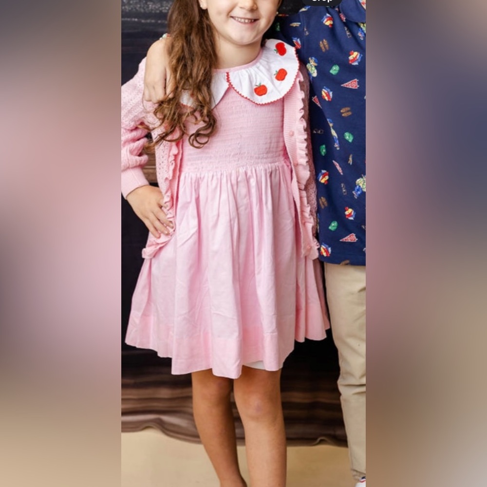 Cecil & Lou Pink Ruffled Dress